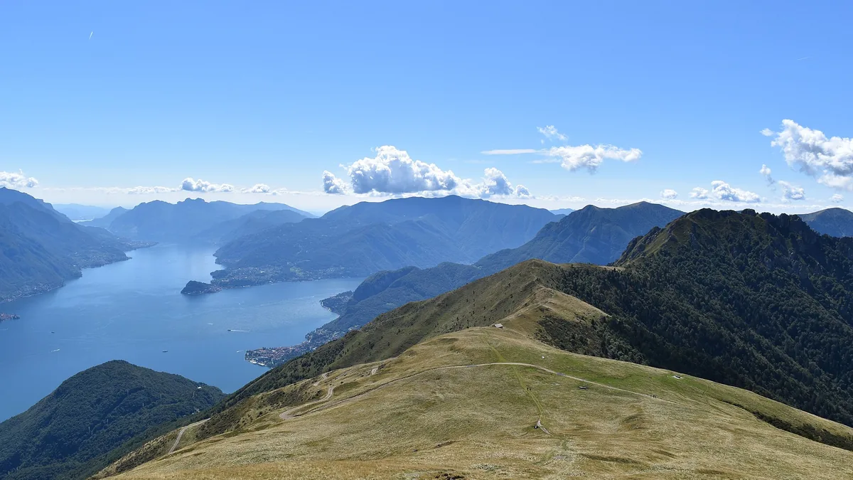 Lake Como in northern Italy