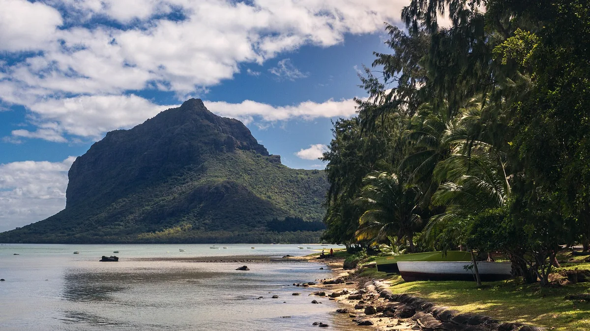 Le Morne Brabant in Mauritius