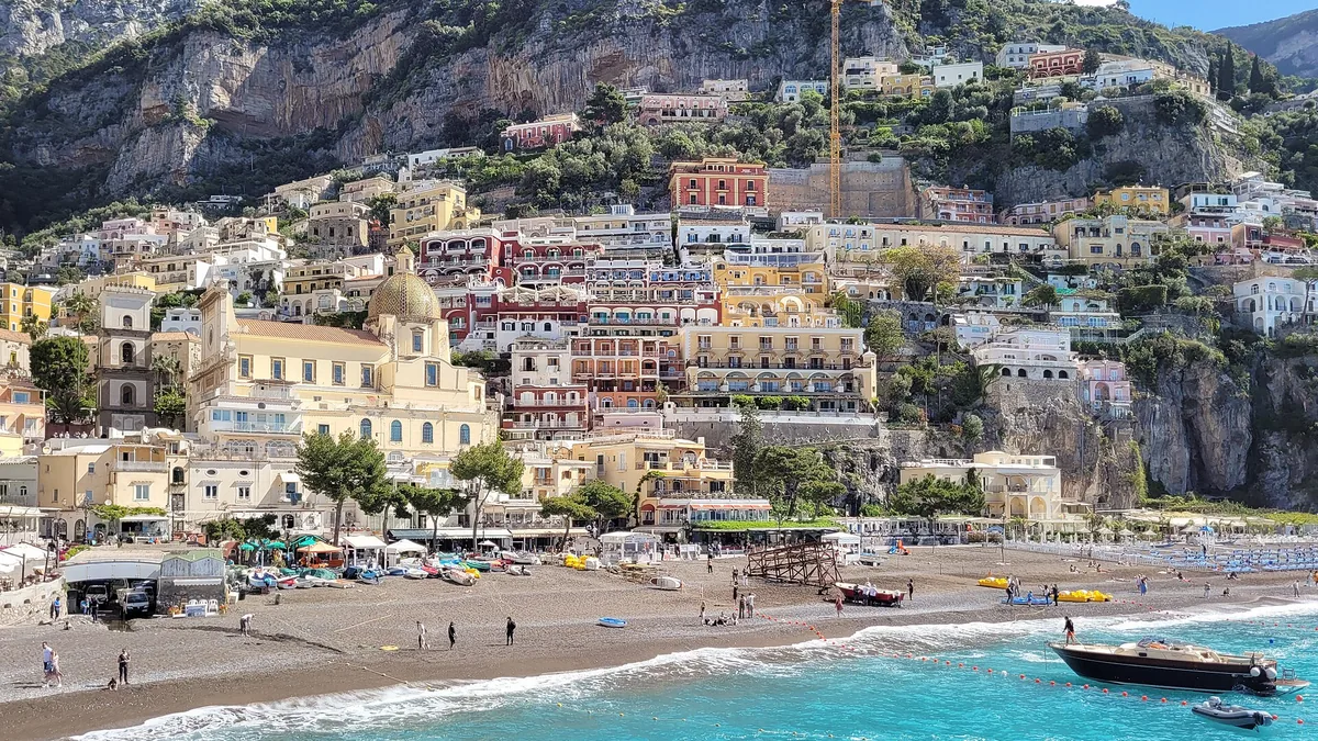 Positano on the Amalfi Coast