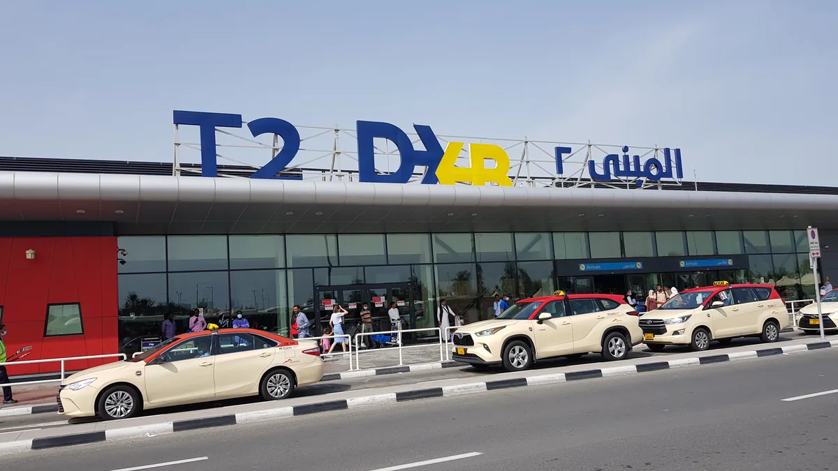Terminal 2 at Dubai International Airport